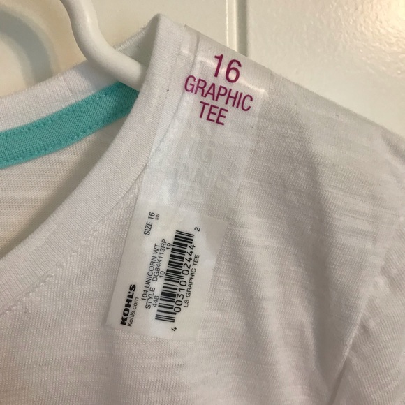 NWT! SO Long Sleeve Sparkle Like A Unicorn Shirt! - Picture 2 of 3